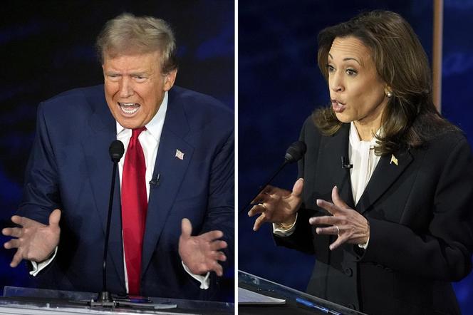 Debata prezydencka w USA. Kamala Harris i Donald Trump