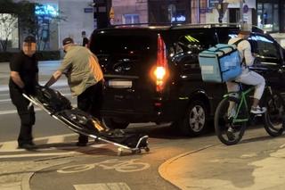 Koszmar w samym sercu stolicy. Młoda kobieta runęła z 7 piętra. Nie żyje