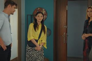 	M jak miłość odc. 1756. Kama (Michalina Sosna), Marcin (Mikołaj Roznerski), Iza (Adriana Kalska)