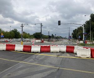 Budowa tramwaju na ul. Sobieskiego w Warszawie