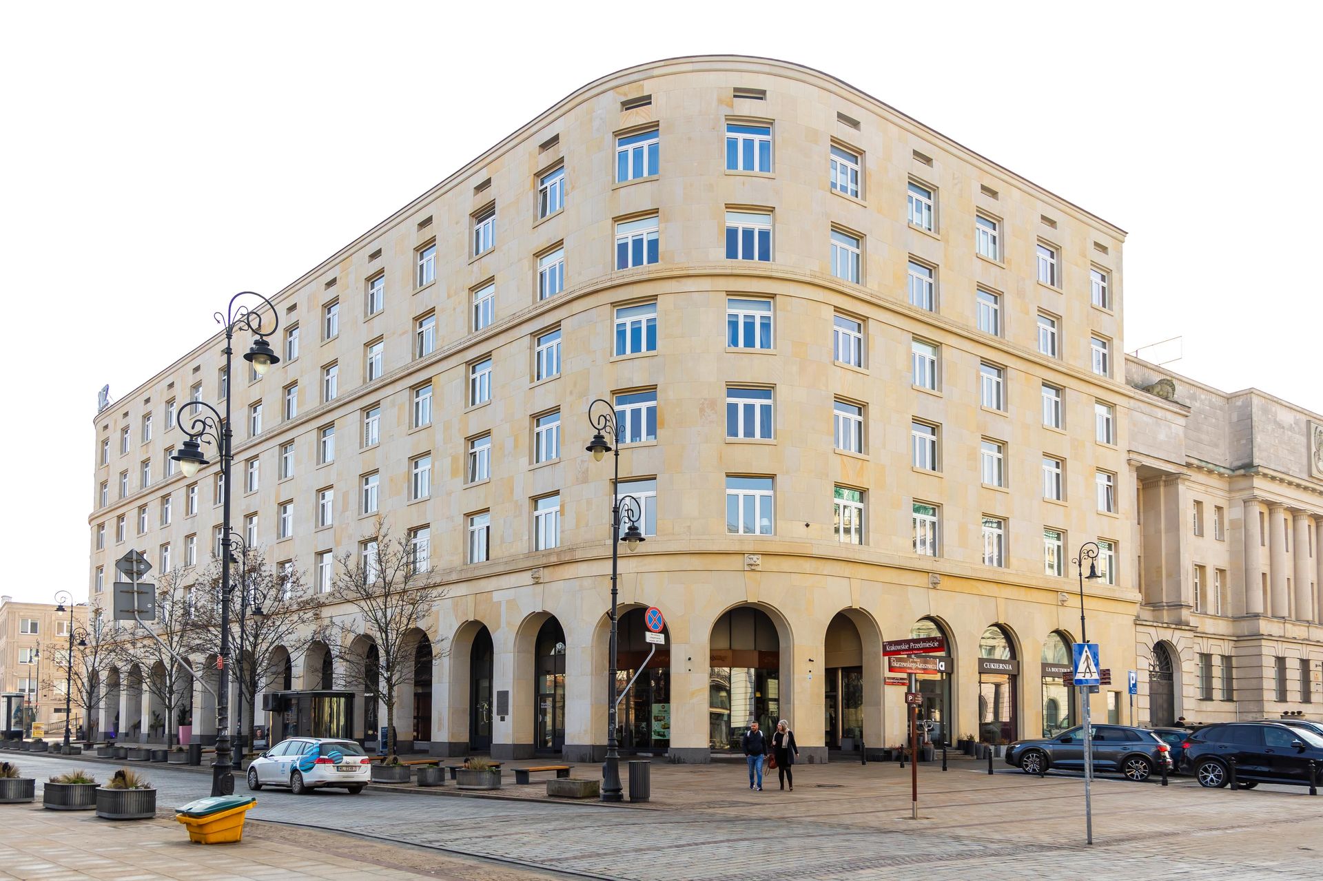 Dom bez kantów w Warszawie