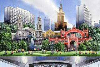 Warszawa na obrazach Tytusa Brzozowskiego