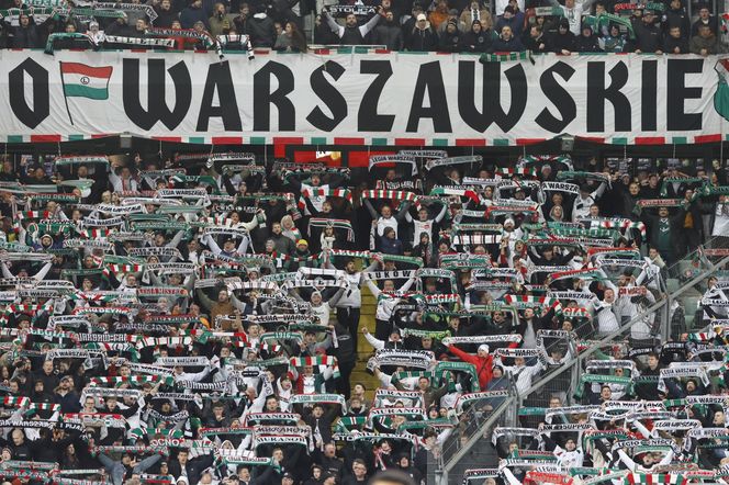 Legia Warszawa - Lech Poznań: Zdjęcia kibiców z klasyku i 13. kolejki PKO BP Ekstraklasy