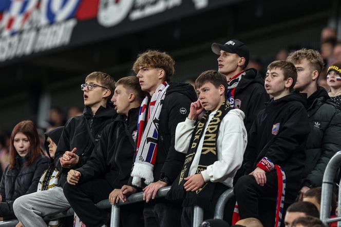 Górnik Zabrze - Jagiellonia Białystok, zdjęcia kibiców i zawodników z meczu 13. kolejki PKO BP Ekstraklasy