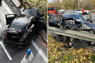 Kluczowa trasa w Warszawie zablokowana. Kobieta w BMW stanęła na środku drogi