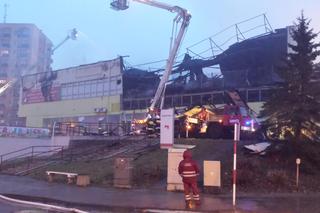 Pożar centrum handlowego Retman w Tczewie