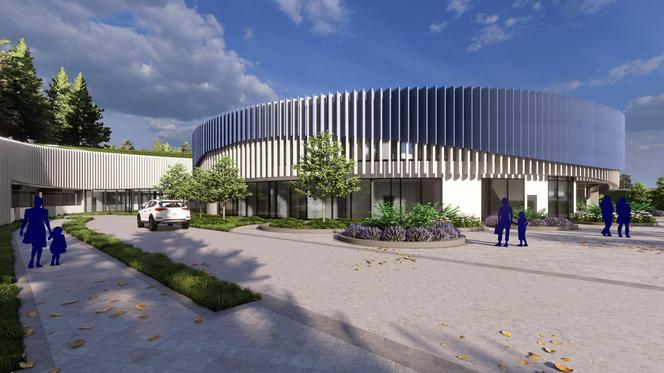 Projekt koncepcyjny architektoniczny Regionalnego Centrum Spotkań Diabetyków  w Bydgoszczy