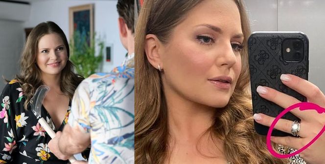 Anita z M jak miłość pierwszy raz o mężu i ślubie! Melania Grzesiewicz pokazała pierścionek - ZDJĘCIA