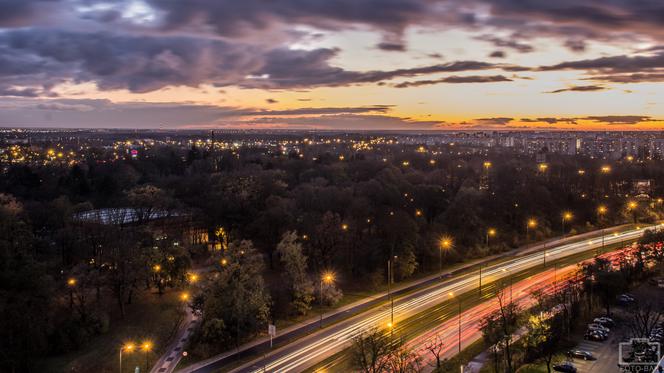 3 Zdjęcia Łodzi z dachu hotelu przy Łąkowej