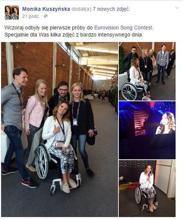 Eurowizja 2015: Monika Kuszyńska w Wiedniu! Zobaczcie zdjęcia! Jest już po pierwszych próbach!