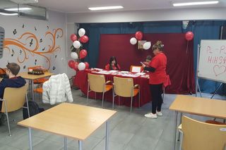 Między lekcjami zostali potencjalnymi dawcami szpiku