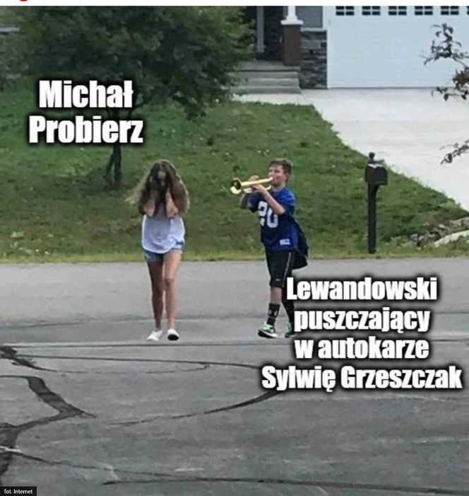 Najlepsze memy o Lewandowskim i Probierzu. Internauci nie zawiedli 