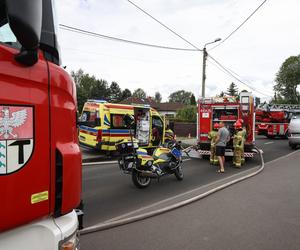 Po wybuchu zawalił się strop! Jedna osoba nie żyje. Tragedia w Dąbrowie Górniczej