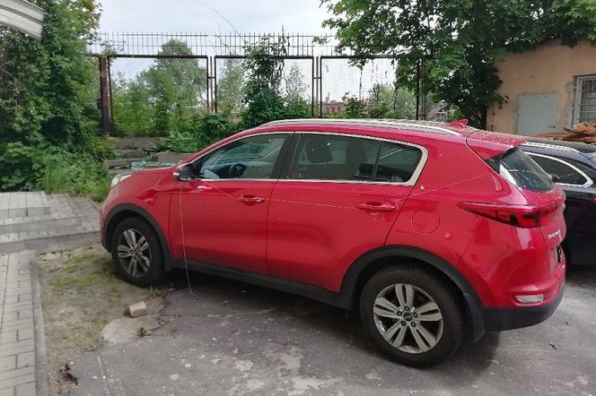 Skradziona Kia Sportage