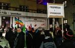 Strajk Kobiet w Szczecinie: Manifestacja pod siedzibą PiS - 27 stycznia 2021 r.