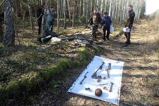 Ludzkie szczątki przy torach pod Świeciem! Tajemnica grobu w końcu wyszła na jaw