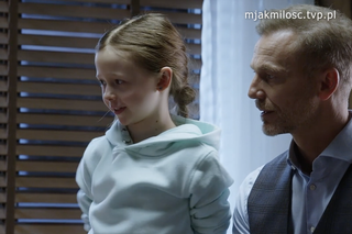 M jak miłość odc. 1730. Nadia (Mira Fareniuk), Andrzej Budzyński (Krystian Wieczorek)