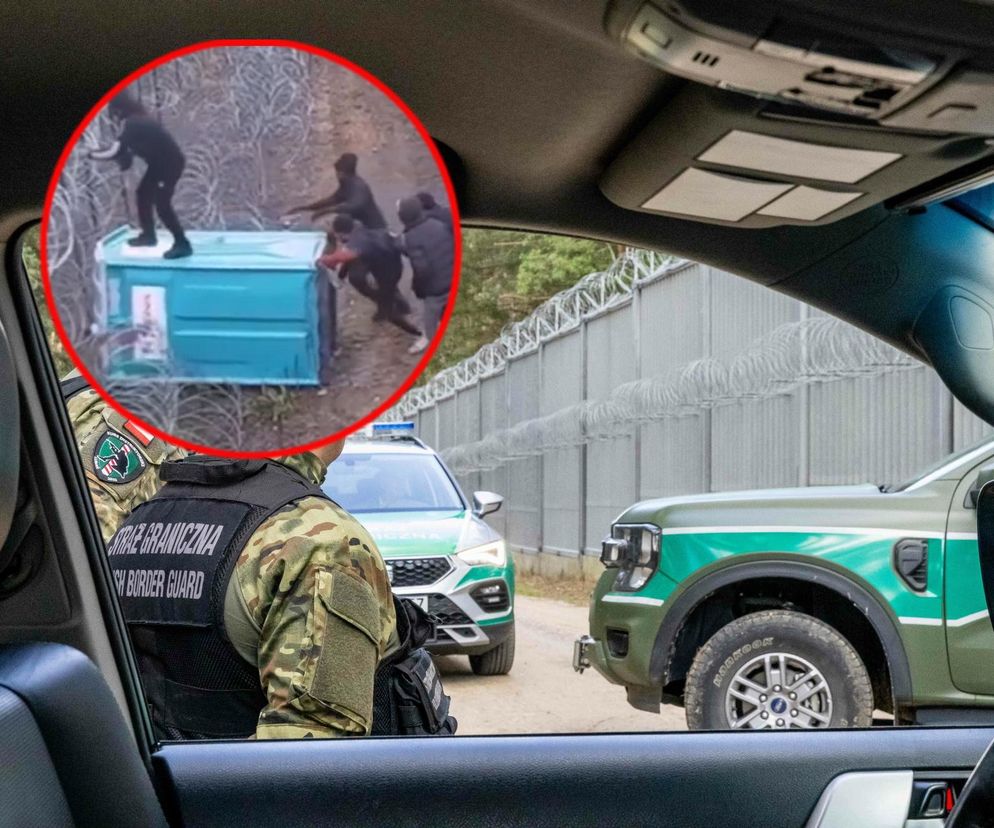 Strażnicy graniczni nie mogli w to uwierzyć. Migranci wymyślili, jak pokonać zaporę