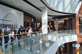 Tłumy w krakowskiej galerii handlowej