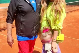 Karol Strasburger - dzięki żonie i córce kocham święta - dostaliśmy foto rodzinne