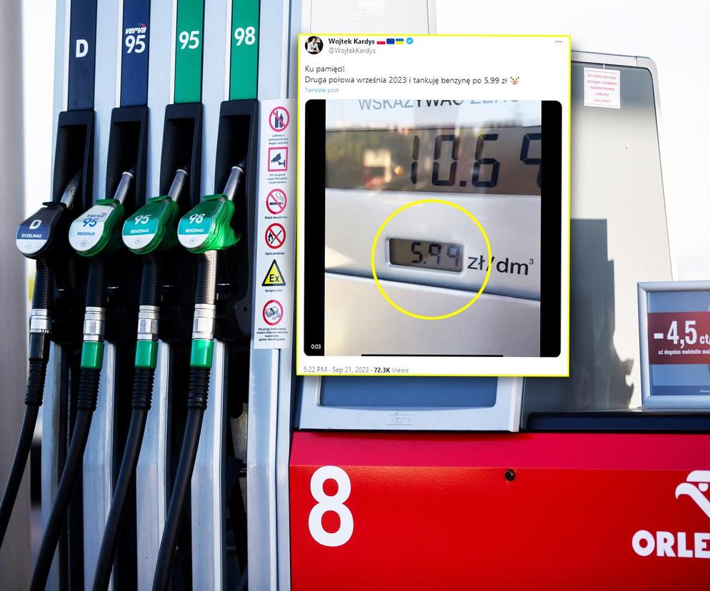 Benzyna w Polsce poniżej 6 złotych!