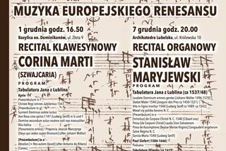 Tabulatura Jana z Lublina i koncertowe spotkania w lubelskich świątyniach [AUDIO]
