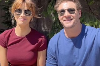 M jak miłość. Kama (Michalina Sosna), Marcin (Mikołaj Roznerski)