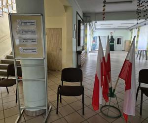 Lokal wyborczy w Krakowie