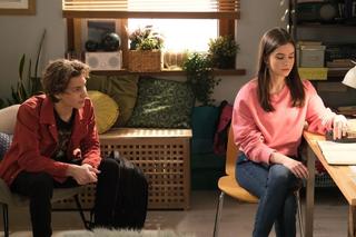 M jak miłość, odcinek 1728: Basia (Karina Woźniak), Wojtek (Aleksander Szeląg)