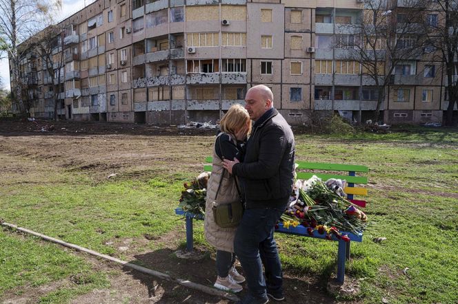 Pogrzeby ofiar ataku na Krzywy Róg