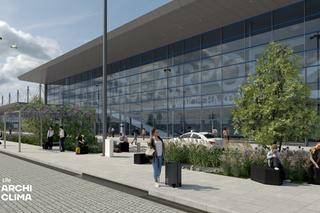 Wizualizacja zazielenienia Katowice Airport