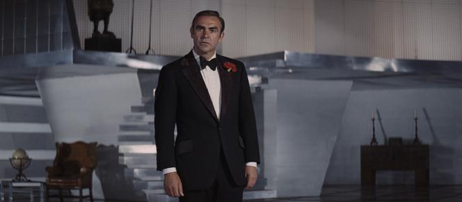 Sean Connery jako James Bond w filmie "Diamenty są wieczne" (1971)