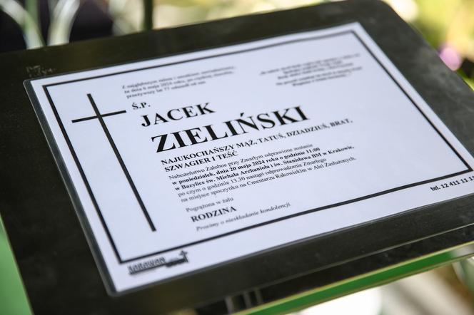 Pogrzeb Jacka Zielińskiego w Krakowie 