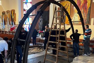 W katowickim kościele powstał grób pański stylizowany na podziemne wyrobisko