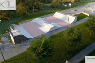 Projekt skateparku w Nowym Sączu 
