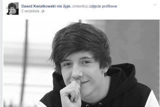 Dawid Kwiatkowski nie żyje. Kto założył te profile na Facebooku?