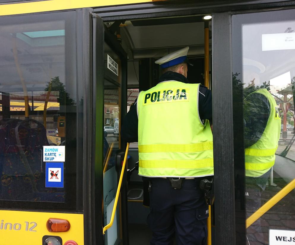 Policja, autobus