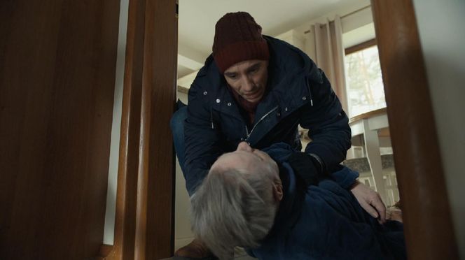 Barwy szczęścia, odcinek 3178. Tomasz (Jakub Sokołowski), Henryk (Zbigniew Suszyński)