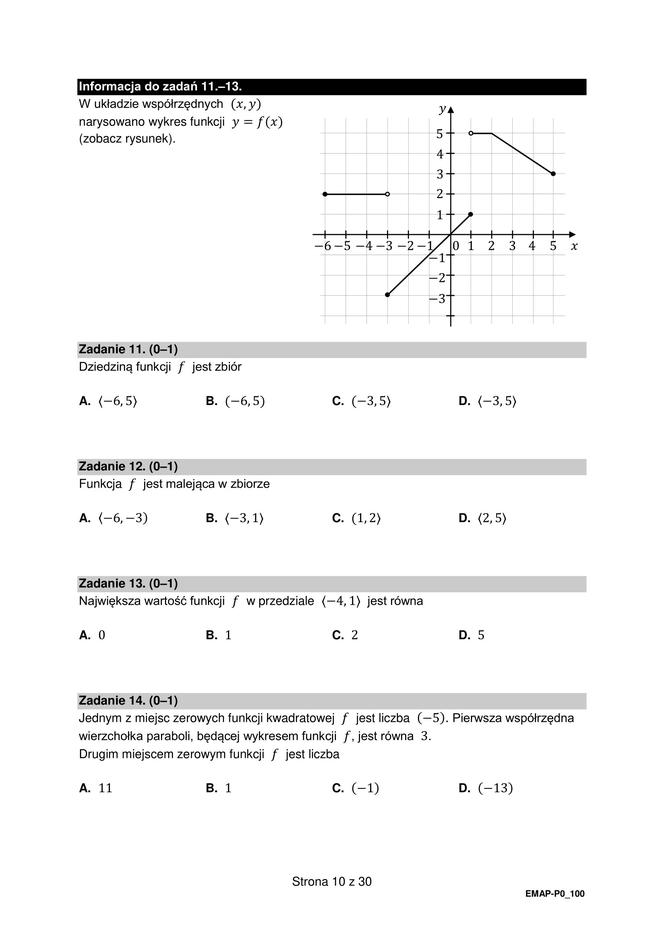 Matura 2023: matematyka. Arkusze CKE i odpowiedzi [Formuła 2015]	