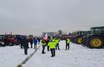 Rolnicy w Wejherowie. Protest na drodze krajowej nr 6