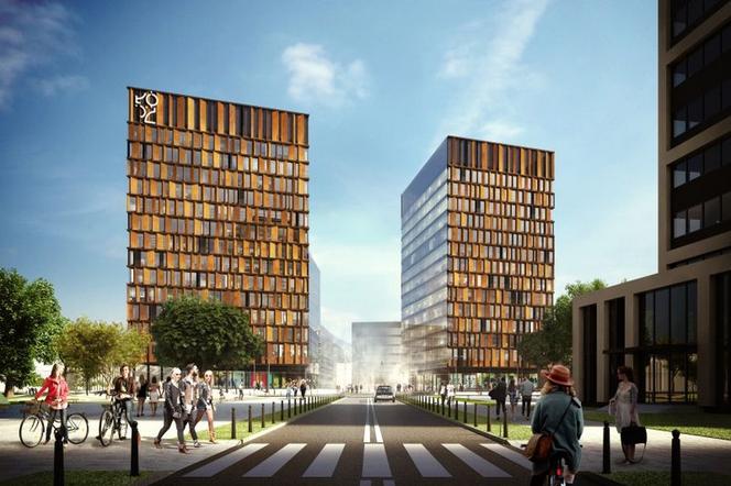 Brama Miasta - wizualizacja 