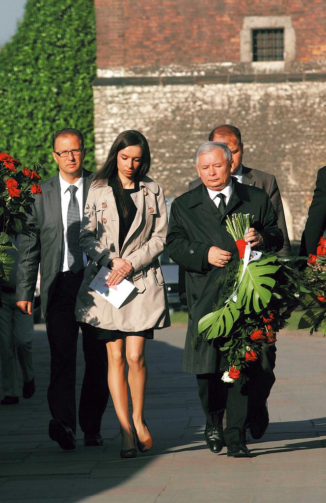 Marta i Jarosław Kaczyńscy