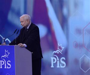 Jarosław Kaczyński na konwencji programowej PiS