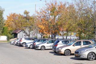 Parking przy osiedlu Bolesława Śmiałego w Poznaniu