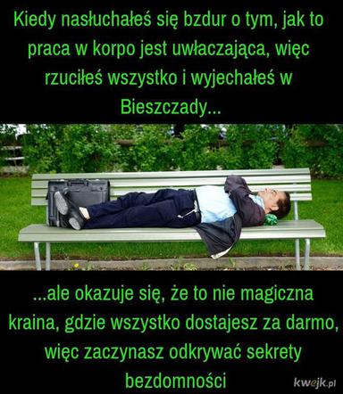 Memy o Bieszczadach