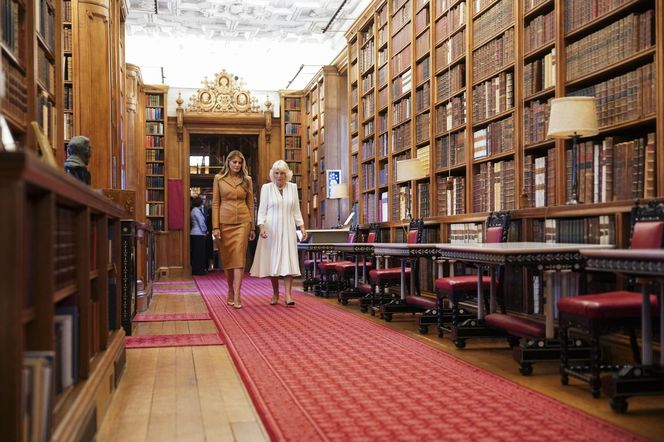 Pierwsza Dama USA w Windsorze spotkała się z królową Kamilą i księżną Kate