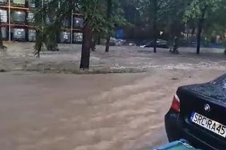 Dramat w Bielsku-Białej: Gigantyczne ulewy spowodowały powódź błyskawiczną