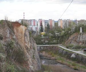 Panorama Kielc z Kadzielni