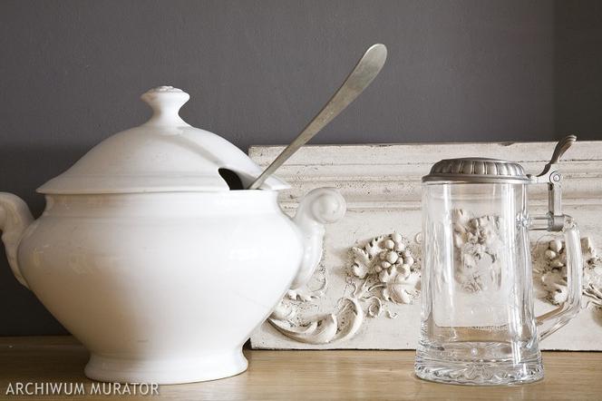 Styl dworkowy. Szkło i porcelana