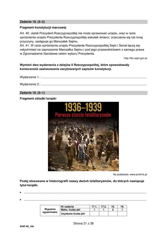 Matura 2025 historia rozszerzona - arkusz CKE 19.05.2025 - Formuła 2015